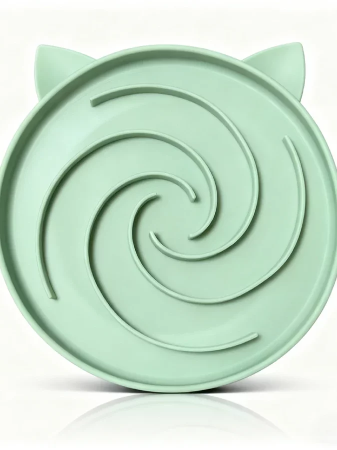 gamelle anti-glouton chat spirale pour chiens et chats