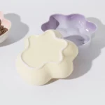 gamelle chat céramique patte pour chiot et chaton